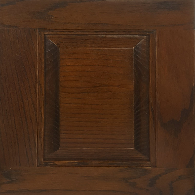 Console en bois massif 47 po Campbell, Foncé