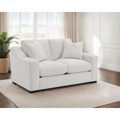 Upholstered Track Arm Loveseat