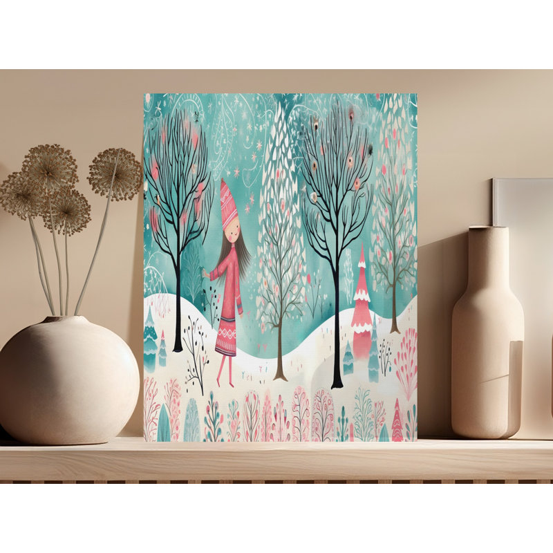 Frakes 1 Piece Wrapped Canvas Wall Art Set, 20x30