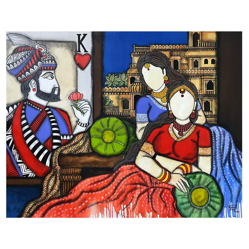 Begum Jaan | Peinture de Mrinal Dutt | Pour la décoration murale