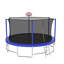 Trampoline 16 pieds avec barre d'équilibre et panier de basketball-116024806