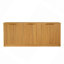 Buffet ondulé 67 po, armoire de rangement incurvée à 6 portes avec fonction de rangement 67 po, convenant à la cuisine / chambre à coucher / salon, L 67,0 po x l 15,7 po x H 27,7 po