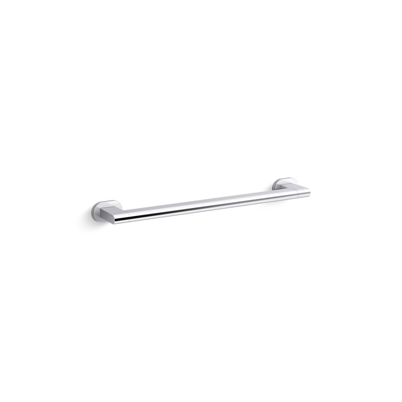 Belay Grab Bar, Polished Chrome, 1.75" H x 18" L