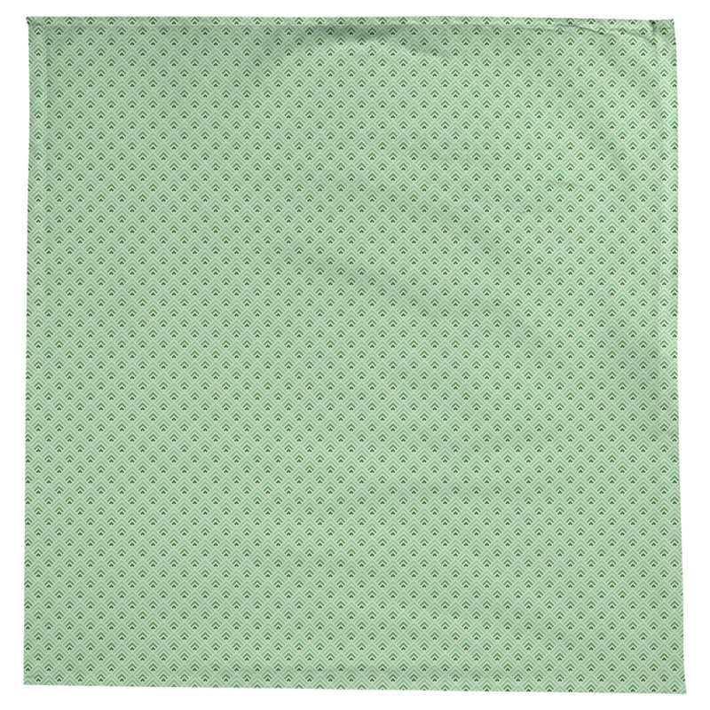Avicia Geometric Tablecloth, Dark Green
