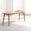 Banc en bois de chêne naturel-1382872371