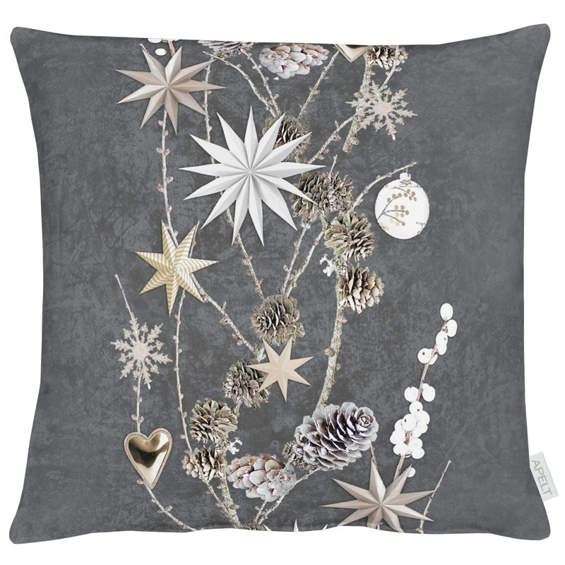 Square Throw Cushion, Anthracite
