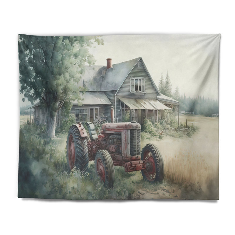 Polyester Tapestry, 32" H x 39" W