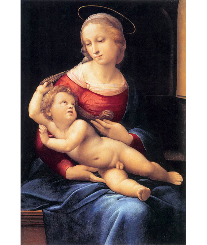 Bridgewater Madonna, H 18 po x l 12 po