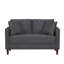 Canapé rembourré 76,5 po Mid-Century