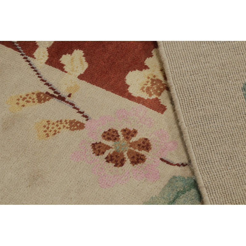 Wool Floral Area Rug