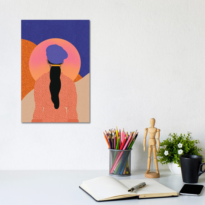 Autumn Elegance - Wrapped Canvas Print, 30.48cm H x 20.32cm W x 1.91cm D