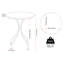 Tito 2 - Person Patio Dining Set-5579