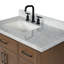 Meuble-lavabo simple en bois massif 36 po Tidworth avec plateau en marbre de Carrare 1,5 po-1551085372-1546052620-1546052611