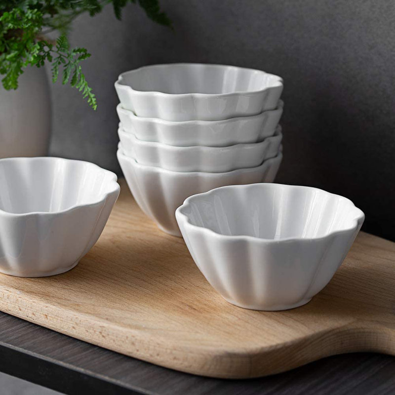 DOWAN Round Ceramic 6 Piece Bakeware Set