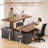 Electric Standing Desk With 6 Drawers, 55" Adjustable Stand Up Desk With Storage-994155743