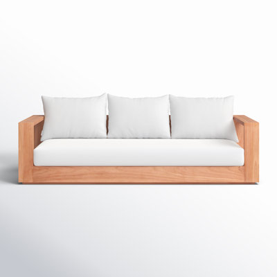 Gazel 87'' Teak Outdoor Sofa