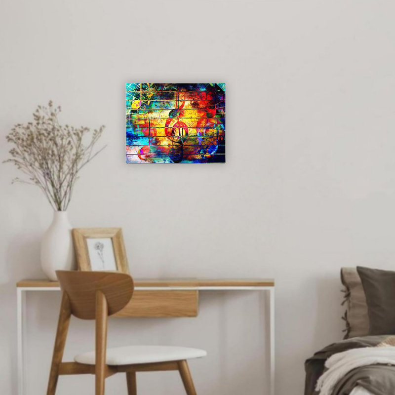 Art mural sur toile 12 "x 16"