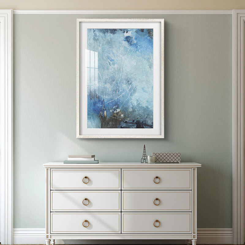 Coastal Seas III - impression encadrée, H 28,5 po x l 20,5 po, Blanc