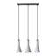 Boff 3 - Light Satin Black Pendant