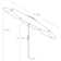 Parnell 10Ft Round Tilting Patio Umbrella And Round Umbrella Base