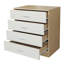 60cm W 4 - Drawer Chest of Drawers-1752136284