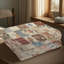 Ensemble de courtepointe pour lit double / grand / très grand 3 pièces, couvre-lit réversible, toutes saisons, ensembles de literie à couverture matelassée rustique avec taies décoratives, édredon mince de style moderne, ensemble de courtepointe pour lit simple 2 pièces-118611359