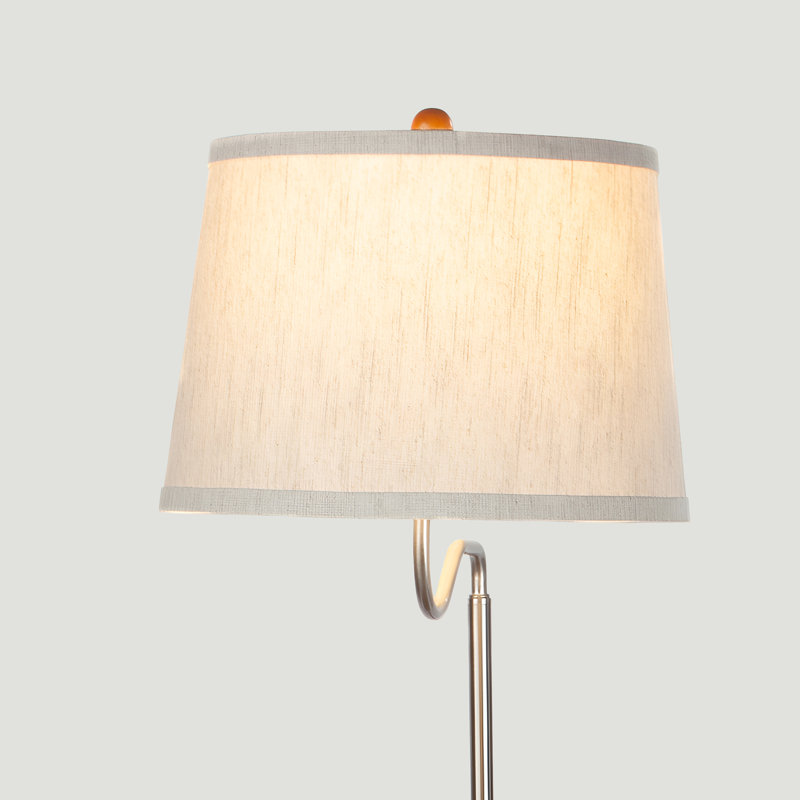Ensemble de table et lampe DEL Owen, Noyer