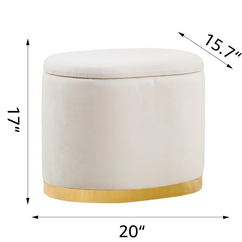 Upholstered Pouf