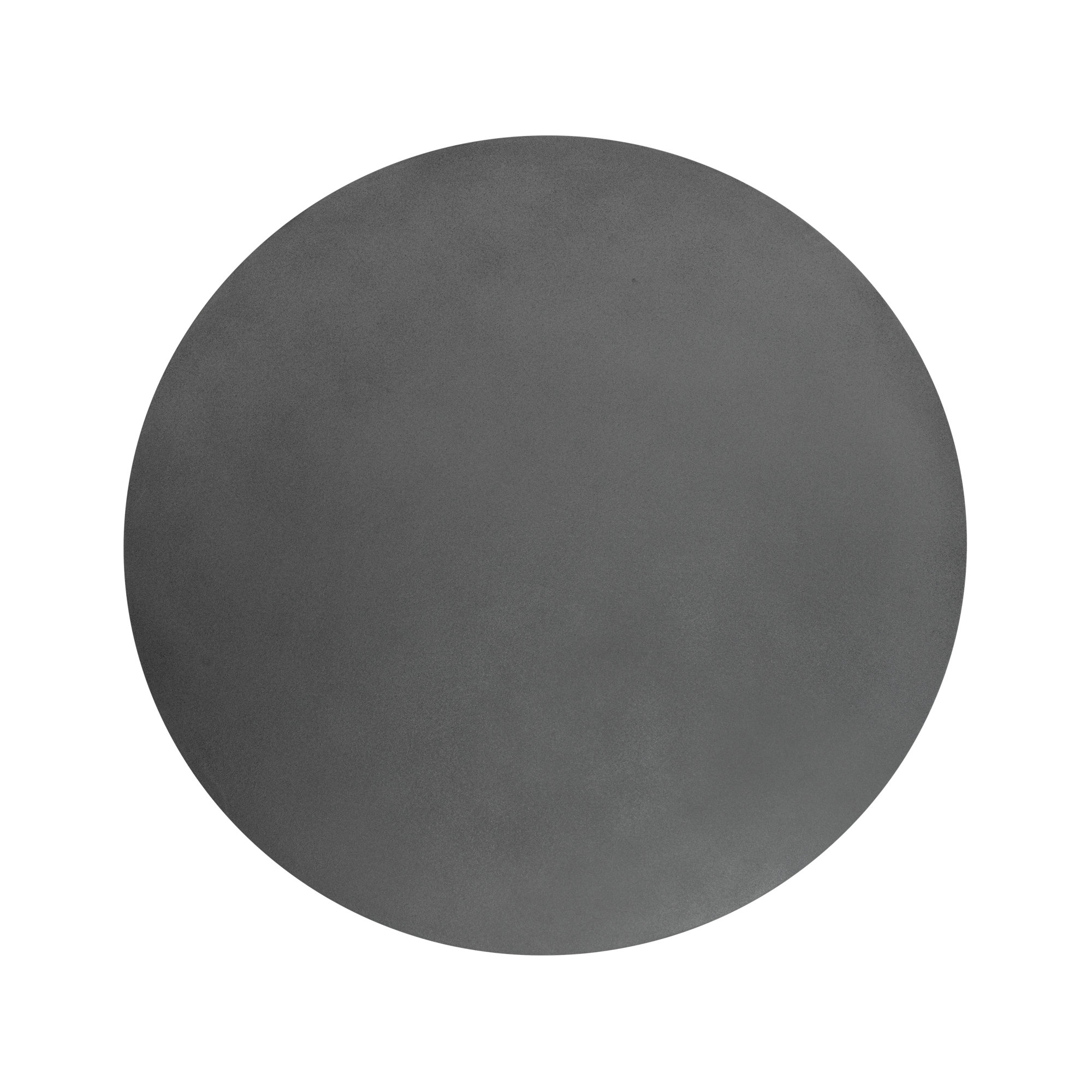 Ruka Round Dining Table, Dark Gray