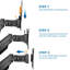 Plaque de remplacement Mount-It VESA pour Mount-It! Produits, noir