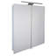600 mm W 766 mm H Surface Mirrored Bathroom Cabinets 2 Adjustable Shelves with Mirror