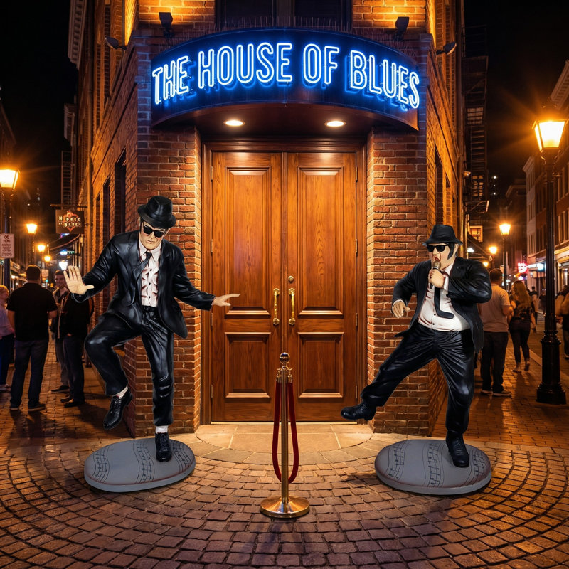 Blues Buddies - Paire grandeur nature