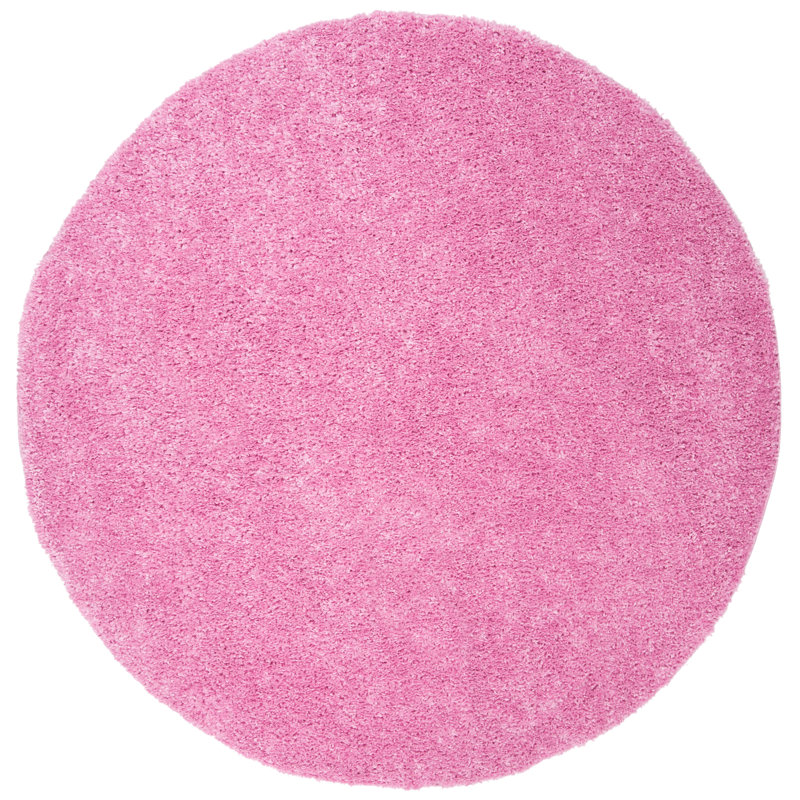 Charing Shag Area Rug, Round 122cm