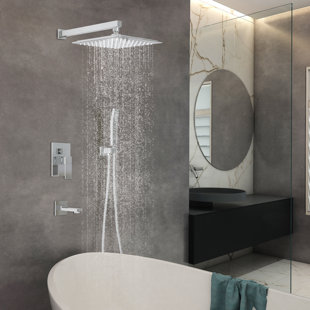 Système de douche avec valve brute