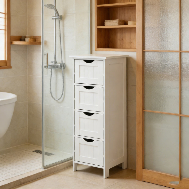 Freestanding Cabinet with Drawers