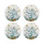 Sous-verres ronds en corail-119014983