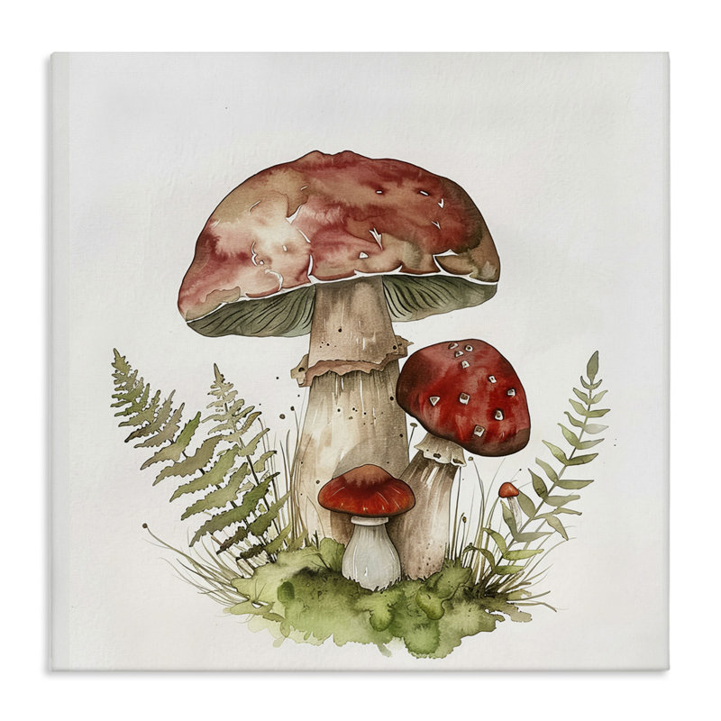 Art mural sur toile «Enchanted Forest Floor» par Lazar Studio, H 36 po x l 36 po