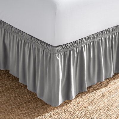 Ruffled Wrap Around Bed Skirt
