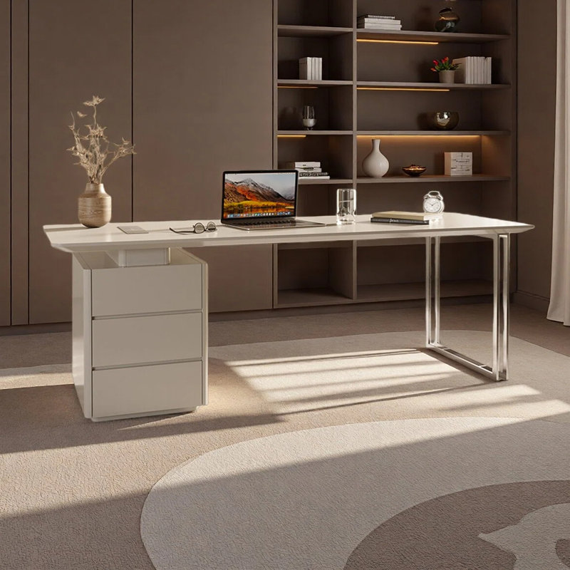Amesbury Rectangular Office Set, 29.53" H x 78.74" W x 27.56"  D