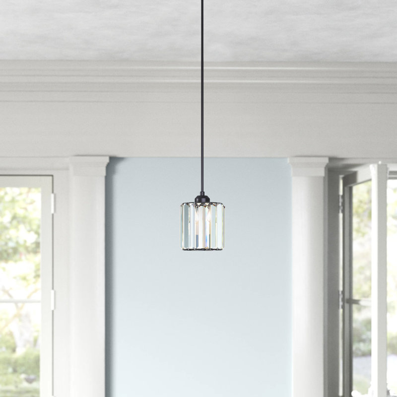 Aydan 1 - Light Single Pendant, Black