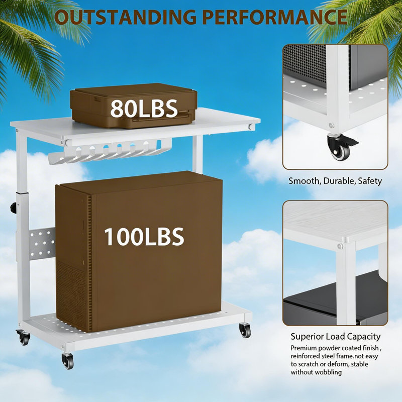 57.91cm H x 71.5cm W CPU Holder