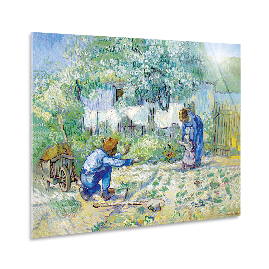 Poster First Steps von Vincent Van Gogh