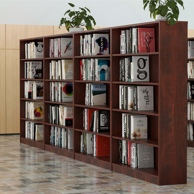 Bibliothèque 5 tablettes en bois de cerisier, Cerisier