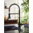 Paterson Spring Pull Down Single Handle Kitchen Faucet with Accessories and with Power Boost-49918759