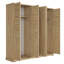 Roanoke 5 Door Manufactured Wood Wardrobe