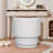 Upholstered Barrel Chair,Modern Swivel Accent Chair With Storage Space-723249628