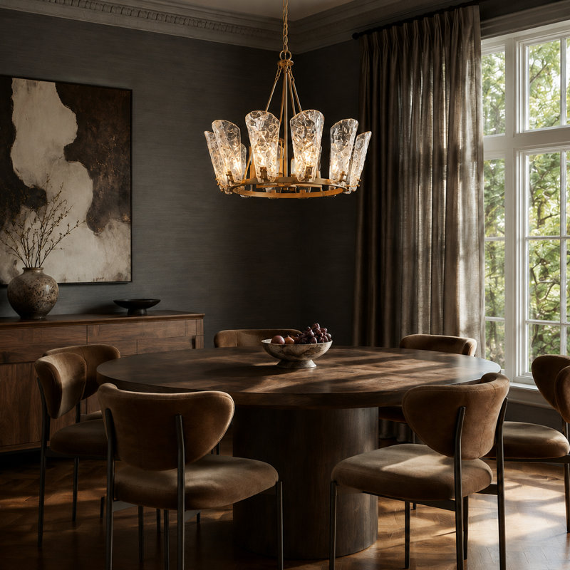 Lustre à intensité variable 6 lumières Jahkira
