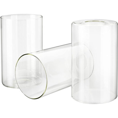 6.5'' H Glass Drum Wall Sconce Shade