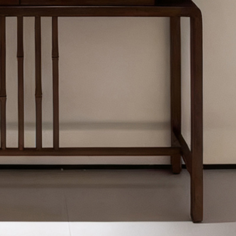 Nouvelle table d'entrée en bois massif de style chinois