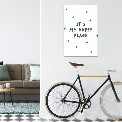 «Its My Happy Place Super Scandi», reproduction d'art textuel